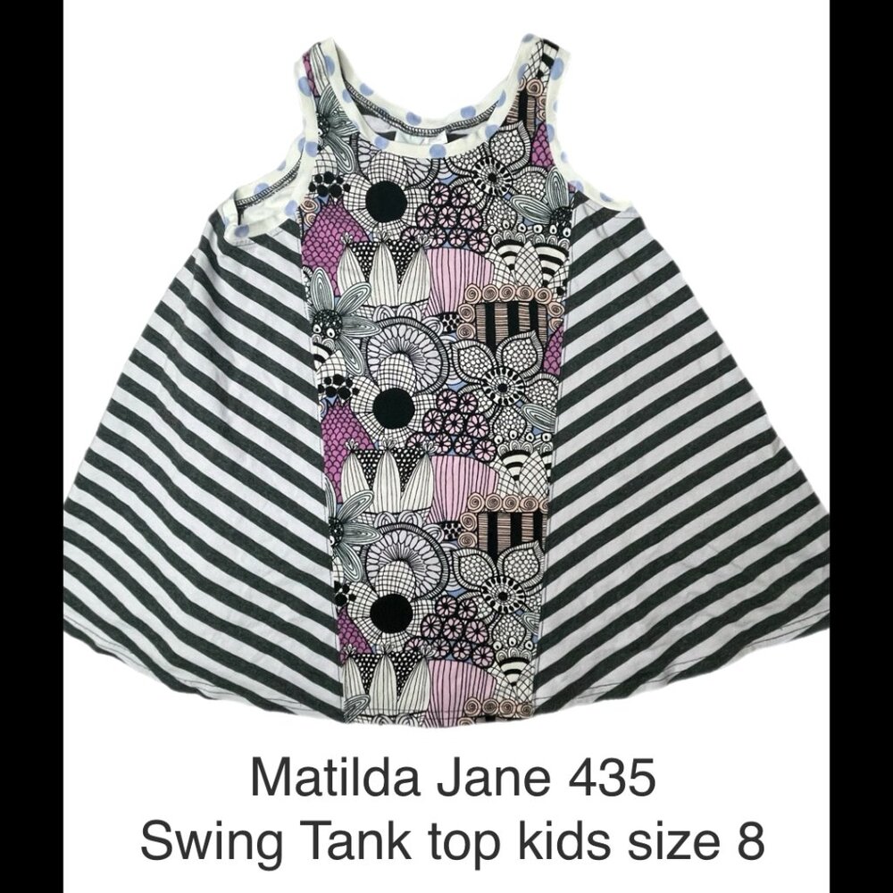 Matilda Jane 435 Swing style tank top size 8